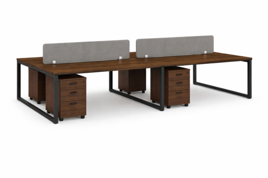 FurniConcepts 4-Pax Roma Workstation