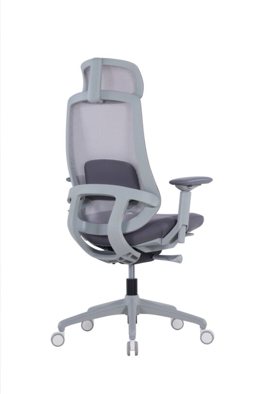 FurniConcepts CH-530A1-HS-HP | Premium High-Back Ergonomic Mesh Office Chair