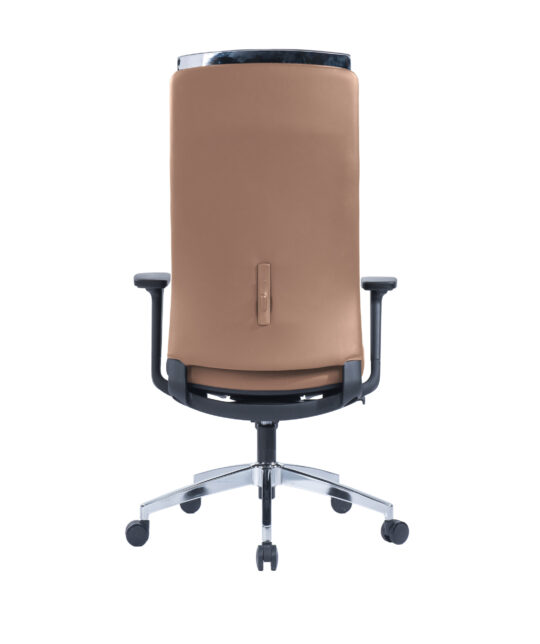FurniConcepts CH-366A Brown PU Poseidon